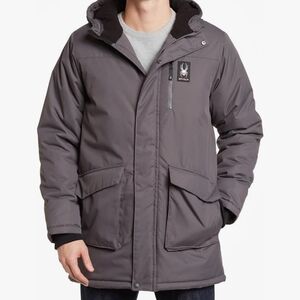 Spyder Men's Parka Jacket - Polar - Small